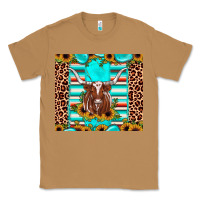 Toasted Coconut texas longhorn sunflower gemstone Classic Tee - JahusDesignShop