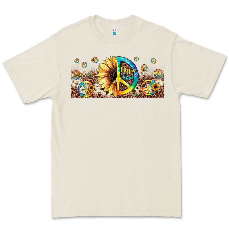 Hippie Soul Leopard Sunflower Premium Tee by JahusDesignShop | Teevron