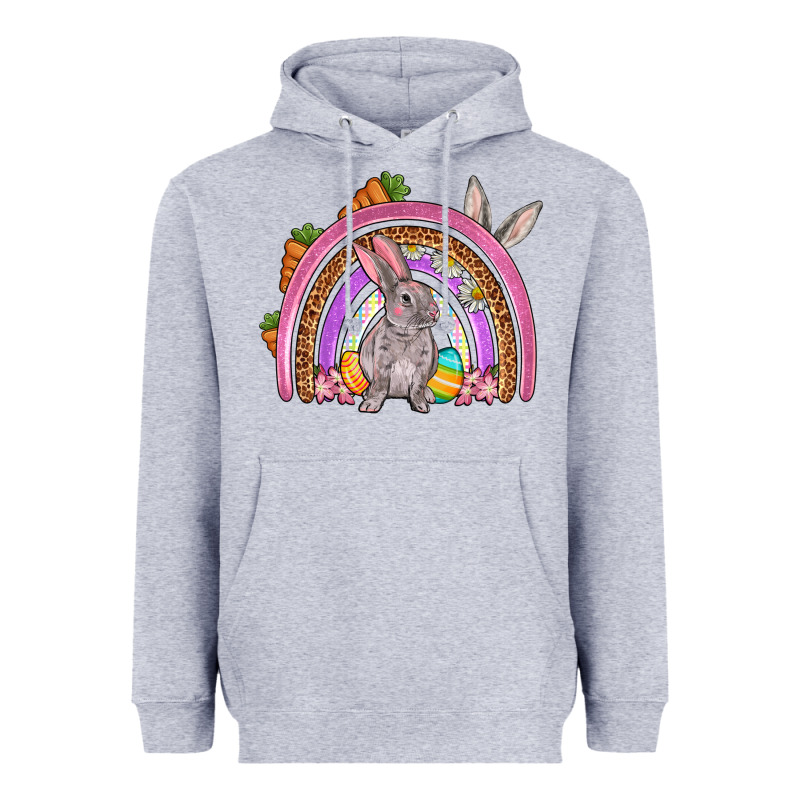 Easter Rainbow Heavyweight Hoodie by OliviaCreatesArt | Teevron