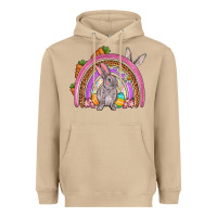 Mushroom Easter rainbow Heavyweight Hoodie - OliviaCreatesArt