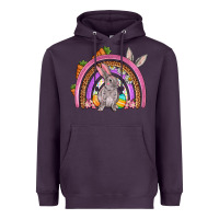Plum Easter rainbow Heavyweight Hoodie - OliviaCreatesArt