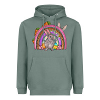 Sage Easter rainbow Heavyweight Hoodie - OliviaCreatesArt