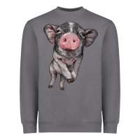 Storm baby pig Heavyweight Sweatshirt - BarkalooDesign