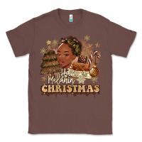 Chestnut have a melanin christmas  black woman Classic Tee - MaliasSmallBusiness