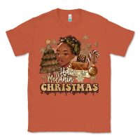 Copper have a melanin christmas  black woman Classic Tee - MaliasSmallBusiness