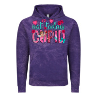 Cloud Purple not today cupid Vintage Hoodie - NancyCooperArtShop
