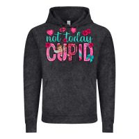 Vintage Black not today cupid Vintage Hoodie - NancyCooperArtShop