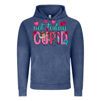 Vintage Denim not today cupid Vintage Hoodie - NancyCooperArtShop