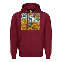 Burgundy aunt sunflower leopard glitter Zipper Hoodie - TumblerDesignByShophia