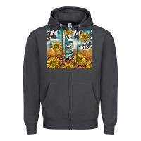 Smoke aunt sunflower leopard glitter Zipper Hoodie - TumblerDesignByShophia