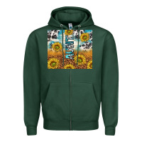 Sports Green aunt sunflower leopard glitter Zipper Hoodie - TumblerDesignByShophia