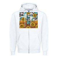 White aunt sunflower leopard glitter Zipper Hoodie - TumblerDesignByShophia