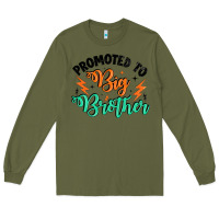 Army Green promoted to big brother Long Sleeve Tee - Artiststas