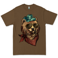 Cacao bear cowboy Premium Tee - NancyCooperArtShop
