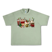 Oil Green lumberjack coffee Urban Heavy Tee - MaliasSmallBusiness