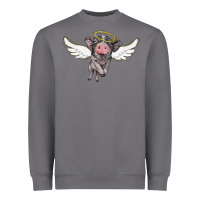 Storm angel baby pig Heavyweight Sweatshirt - BarkalooDesign