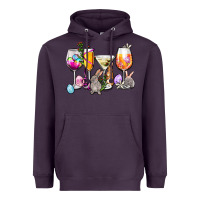 Plum Easter wine glasses Heavyweight Hoodie - OliviaCreatesArt