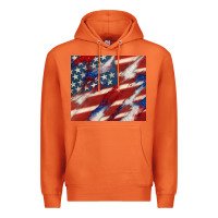 Carrot American flag glitter 4th of july Premium Hoodie - CowGirlArtShop