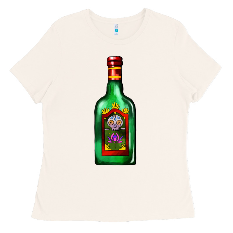 Tequila Bottle Ladies Tee by AdoDesignShop | Teevron