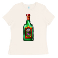 Bone tequila bottle Ladies Tee - AdoDesignShop