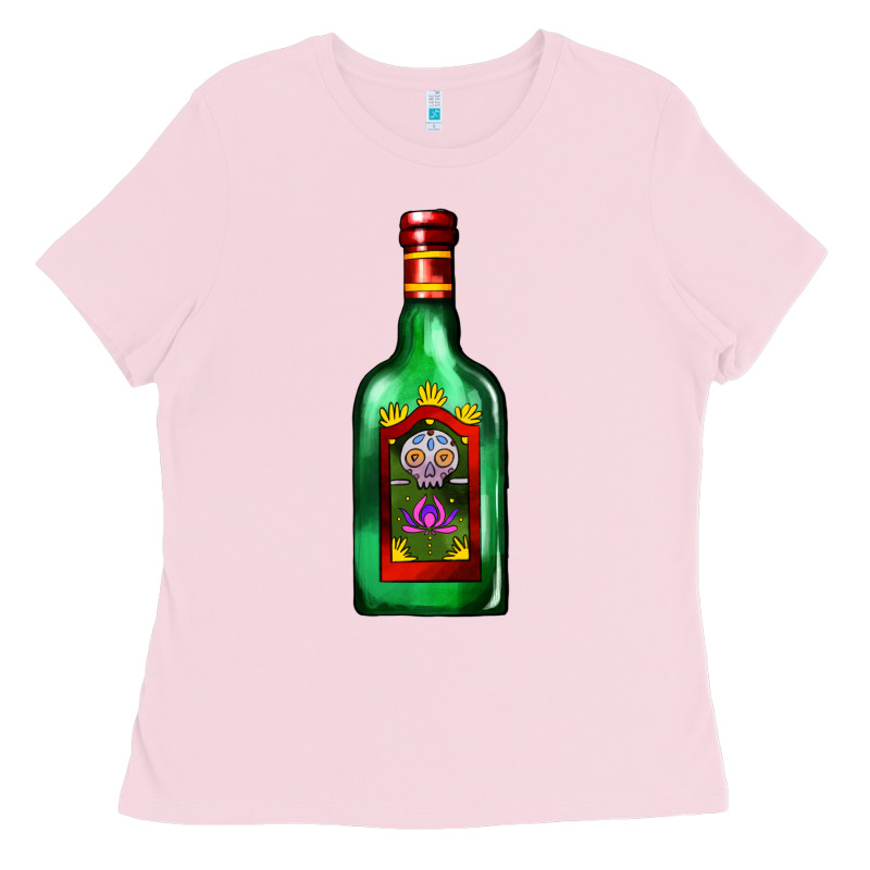 Tequila Bottle Ladies Tee by AdoDesignShop | Teevron