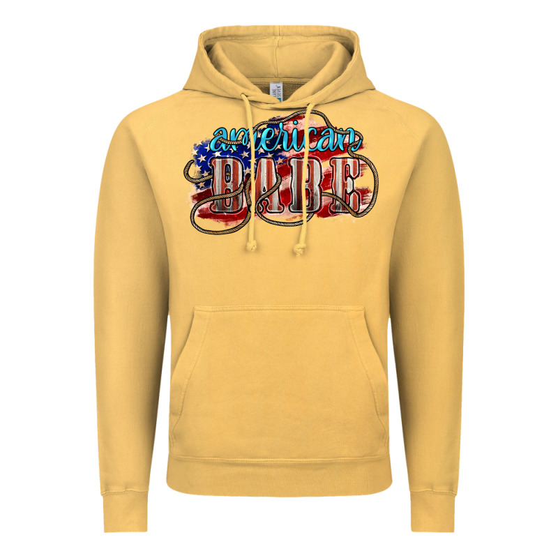 American Babe Vintage Hoodie by NancyCooperArtShop | Teevron