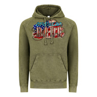 Vintage Olive American babe Vintage Hoodie - NancyCooperArtShop
