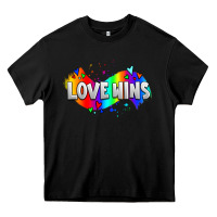 Black love wins pride lgbtq Heavy Core Tee - AdoDesignShop