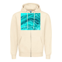 Sandshell turquoise agate Zipper Hoodie - TumblerDesignByShophia
