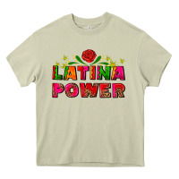 Mossy latina power Heavy Core Tee - AdoDesignShop