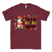 Burgundy this is my  christmas pyjama Classic Tee - MaliasSmallBusiness