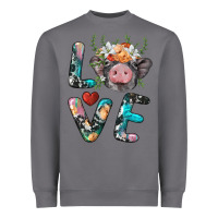 Storm pig love Heavyweight Sweatshirt - BarkalooDesign