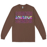 Chestnut aquarius Long Sleeve Tee - Artiststas