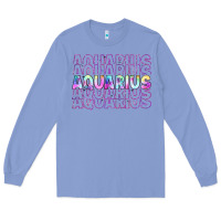 Colony Blue aquarius Long Sleeve Tee - Artiststas