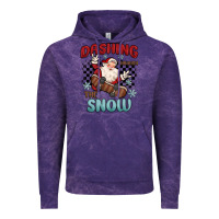 Cloud Purple dashing through the snow Vintage Hoodie - MaliasSmallBusiness