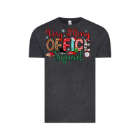 Vintage Black very merry office squad Vintage Tee - MaliasSmallBusiness