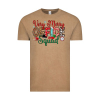 Vintage Coffee very merry office squad Vintage Tee - MaliasSmallBusiness
