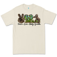 Bone Peace Love Baby Gorilla Premium Tee - LillyAllenDesigns