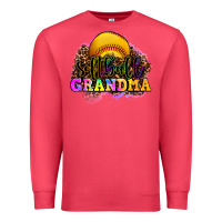 Cardinal softball grandma Premium Sweatshirt - OliviaCreatesArt