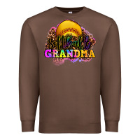 Chestnut softball grandma Premium Sweatshirt - OliviaCreatesArt