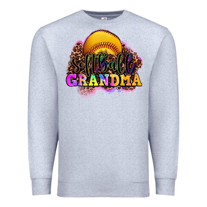 Softball Grandma Premium Sweatshirt by OliviaCreatesArt | Teevron