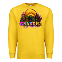 Lemon softball grandma Premium Sweatshirt - OliviaCreatesArt