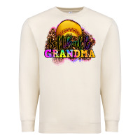 Sandshell softball grandma Premium Sweatshirt - OliviaCreatesArt