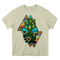 Mossy cactus1 Heavy Core Tee - JahusDesignShop