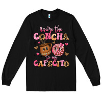 Black you're the concha to my cafecito Long Sleeve Tee - Artiststas