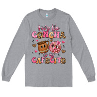 Heather Grey you're the concha to my cafecito Long Sleeve Tee - Artiststas