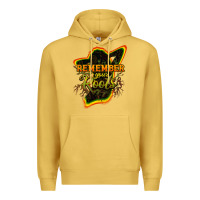 Antique Gold Remember your roots Premium Hoodie - HowdyJamesFarm
