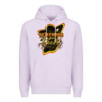 Lilac Remember your roots Premium Hoodie - HowdyJamesFarm