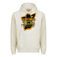 Oatmeal Heather Remember your roots Premium Hoodie - HowdyJamesFarm