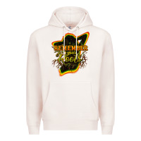 Pale Pink Remember your roots Premium Hoodie - HowdyJamesFarm